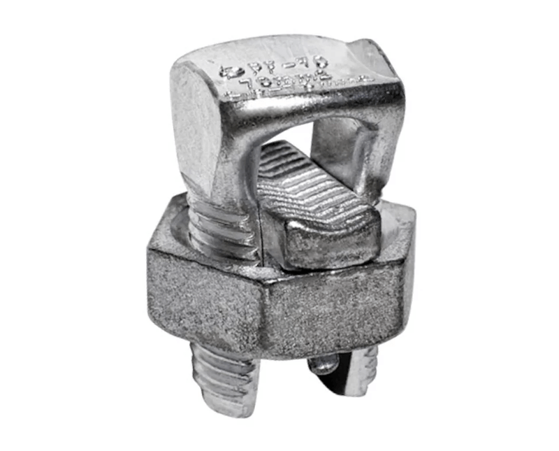 Conector Parafuso Fundido Cobre - PF11 -  Diagonal Esquerda