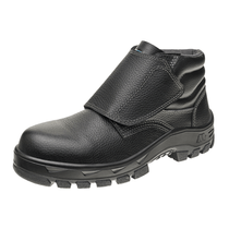 Bota Velcro Bidensidade Bico De Composite Preta Tamanho 50B22VELC 42 CA 25933 Marluvas
