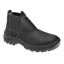 Bota Elástico Bidensidade Bico De Aço Preta 10VB48A Tamanho 44 CA 43339 Marluvas