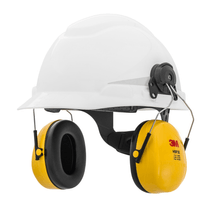 Abafador De Ruído Concha Acoplável Ao Capacete Amarela 19Db Peltor H9P3E Hb004153613 3M
