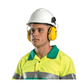 Protetor Auditivo Amarelo Acoplável H9P3E 3M | Dimensional - Imagem do produto sendo utilizado