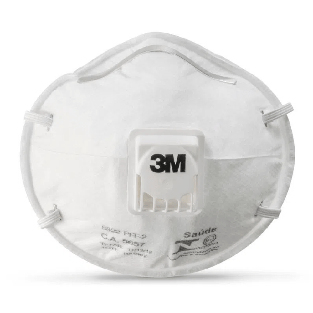 Máscara de Segurança para Partículas 8822 Branco Concha HB004116636 3M