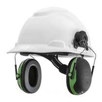 Abafador De Ruído Concha Acoplável Ao Capacete Preta/Verde 17Db Peltor X1P5E Hb004525794 3M