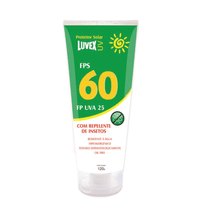 Protetor Solar Fator 60 Fps Bisnaga 120 G Com Repelente 2493 - LUVEX