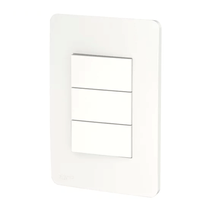 Conjunto 3 Interruptor Simples 10A 250V S71330104 Schneider