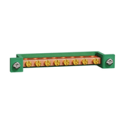 Barramento Elétrico Terra 8 Furos 63A Para 16 Disjuntores EZ9E33B08E Schneider