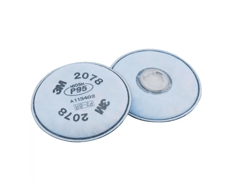 Filtro Combinado P2 Gases Ácidos 2078 3M | Dimensional - Dimensional