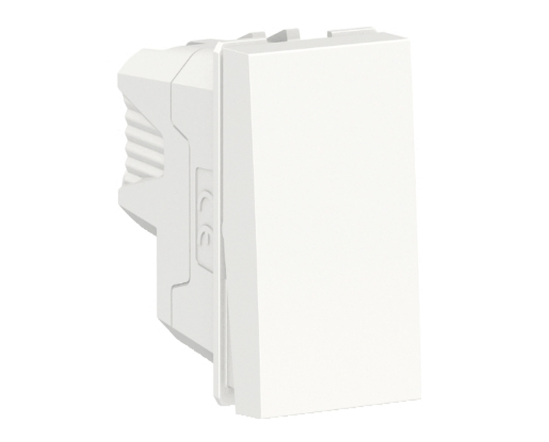 Módulo Interruptor Intermediario 10a 250v 1m Branco S70110504 Schneider - Dimensional | Visão geral do produto - Posição  lateral