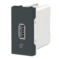 Módulo Tomada USB 2.0 1A 127/220V Grafite S70547094 Schneider