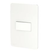 Interruptor Embutir 1 Simp Branco 250V 10A Com Placa Branco S71310104 Schneider