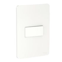 Interruptor Embutir 1 Simp Branco 250V 10A Com Placa Branco S71310104 Schneider