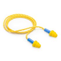 Protetor Auditivo Millenium Azul e Amarelo com Cordão de Poliéster Tamanho P H0002311944 3M