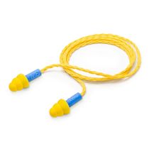 Protetor Auditivo Millenium Azul e Amarelo com Cordão de Poliéster Tamanho P H0002311944 3M