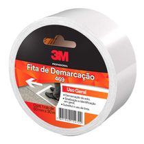 Fita de Segurança para Demarcação Solo Branco 100mm 30M 471 HT000323952 3M
