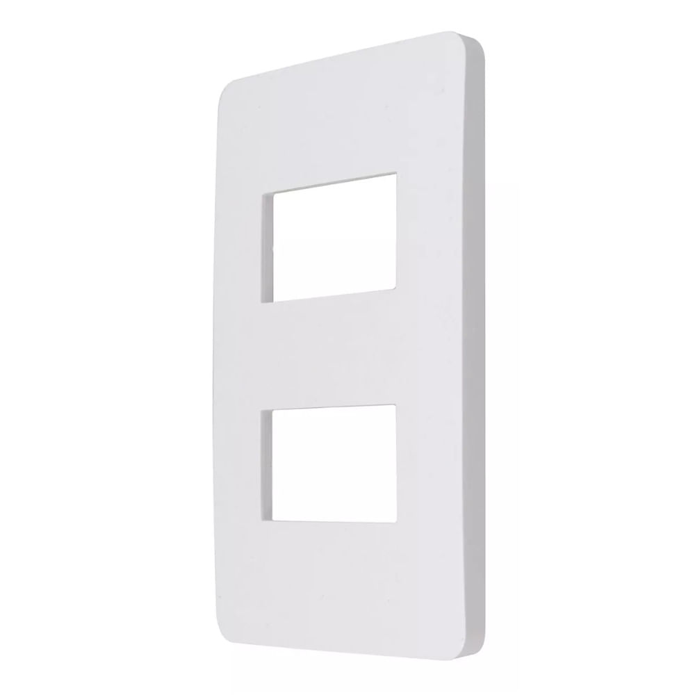 Placa 2 Postos Horizontais Separados 4X2