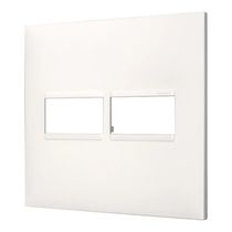 Placa Posto Horizontal 4X4" Branca Pialplus 618511 Pial Legrand