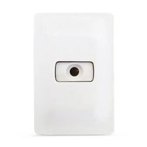 Placa 1 Furo 4X2" Branca Zeffia 680137 Pial Legrand