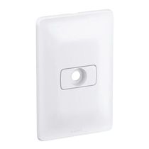 Placa 1 Furo 4X2" Branca Zeffia 680137 Pial Legrand