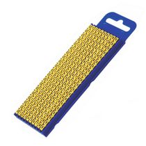 Anilha Poliamida 6.6 Amarela 1,50 A 2,50 Mm2 + - W2 - Hellermann