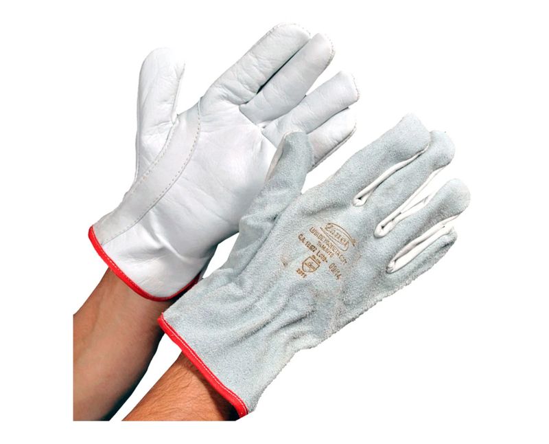 Luva Petroleira Petroleira Com Reforço Dorso Raspa - Zanel