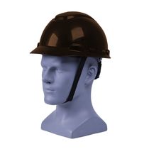 Capacete Aba Frontal Com Jugular Marrom Escuro VGARD 311866 MSA