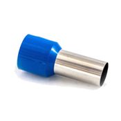 Terminal Elétrico Tubular Simples (Ilhos) Pré-Isolado 2,5mm2 Cinza 37666 Cemar