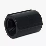 Luva Não Metálica Eletroduto Pvc Preta Com Rosca 1" -  - J.S. MAT ELETRICOS