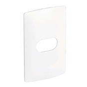 Placa 1 Posto Horizontal 4X2" Sugar Gloss Nereya 663213 Pial Legrand