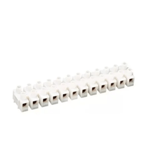 Conector Multiplo Parafuso Poliamida Branco 12 Bornes 450v 76a 10/16mm2-STECK