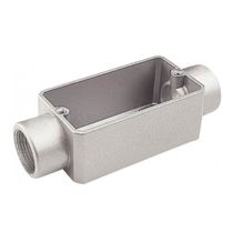 Condulete Alumínio LR 1" BSP Cinza Sem Tampa Com Vedação E002060041 Wetzel