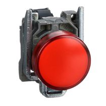 Sinalizador Modular Metálico 22Mm LED Vermelho 24VCA XB4BVB4 Schneider