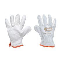 Luva Petroleira Vaqueta Natural 70 Mm Tamanho 8/9 M CA 11711 Procipa