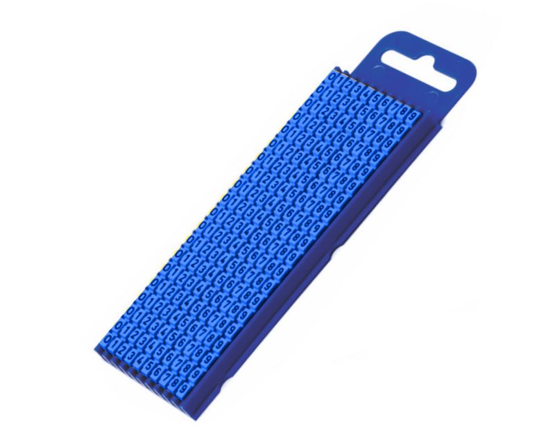 Anilha PVC AZ 030-150mm2 MHG1-3 | Dimensional - imagem do produto na vertical levemente inclinado para a direita