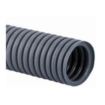 Eletroduto Flexível Não Metálico Duto Espiralado Polietileno Alta Densidade (Pead) Preto 4" Rolo Com 5 Metros Dn125 KL4 Kanaflex