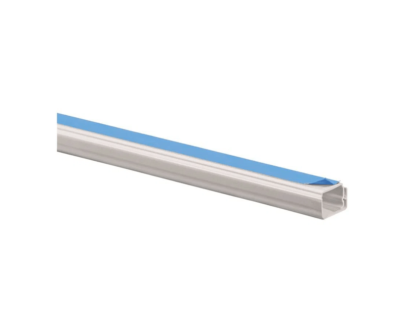 Canaleta-Fechada-Com-Adesivo-Pvc-Branca-20-Mm-12-Mm-2000Mm-Schneider