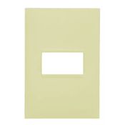 Placa Cega 1 Posto 4X4" Palha M9P0PA Pial Legrand