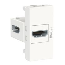 Tomada Áudio/Vídeo Hdmi 19 Pinos Embutida Branca 2 Módulos Orion S70647204 Schneider