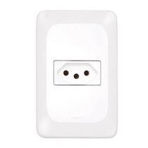 Módulo Tomada Encaixe 4X2" 2P 10A + Terra LGX030 Pial Legrand