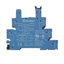 Base Rele Industrial Serie 34 Plug-In 5 Pinos Parafuso 250vac 93017024 Finder