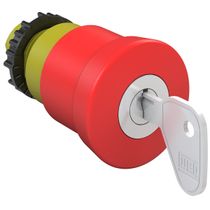 Frontal Botão Vermelho 22mm Cogumelo 42mm Com Chave CSWBESYWH WEG