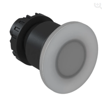 Frontal Botão Br 22mm Pulso/Soco Iluminado Cogumelo 40mm CSWBCI0WH WEG