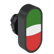 Frontal Botão Pulso/Soco Iluminado Duplo Verde e Vermelho 22mm CSWBD21WH WEG
