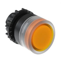 Frontal Botão Pulso/Soco Iluminado Redondo Laranja 22mm CSWBFI6WH WEG