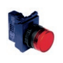 Sinaleiro LED 220-240V Vermelho Redondo Plast 22mm CSWSD1FD663VF WEG