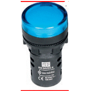 Sinaleiro Azul Redondo 22mm LED 24V CEWSM4E26 WEG