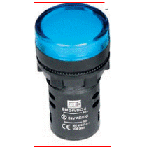 Sinaleiro Azul Redondo 22mm LED 24V CEWSM4E26 WEG
