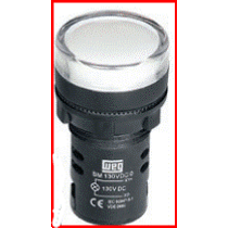 Sinaleiro Br Redondo 22mm LED 110-130Vcc 10046549 WEG