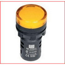 Sinaleiro Amarelo Redondo 22mm LED 24V CEWSM3E26 WEG