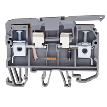 Conector Passagem Fusivel Pa66 Cinza 6Mm2 110Vca 6,3A 0,5-10Mm2 BTWS2LD WEG