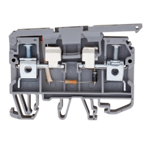 Conector Passagem Fusivel Pa66 Cinza 6Mm2 220V 6,3A 0,5-10Mm2 BTWS2LD WEG